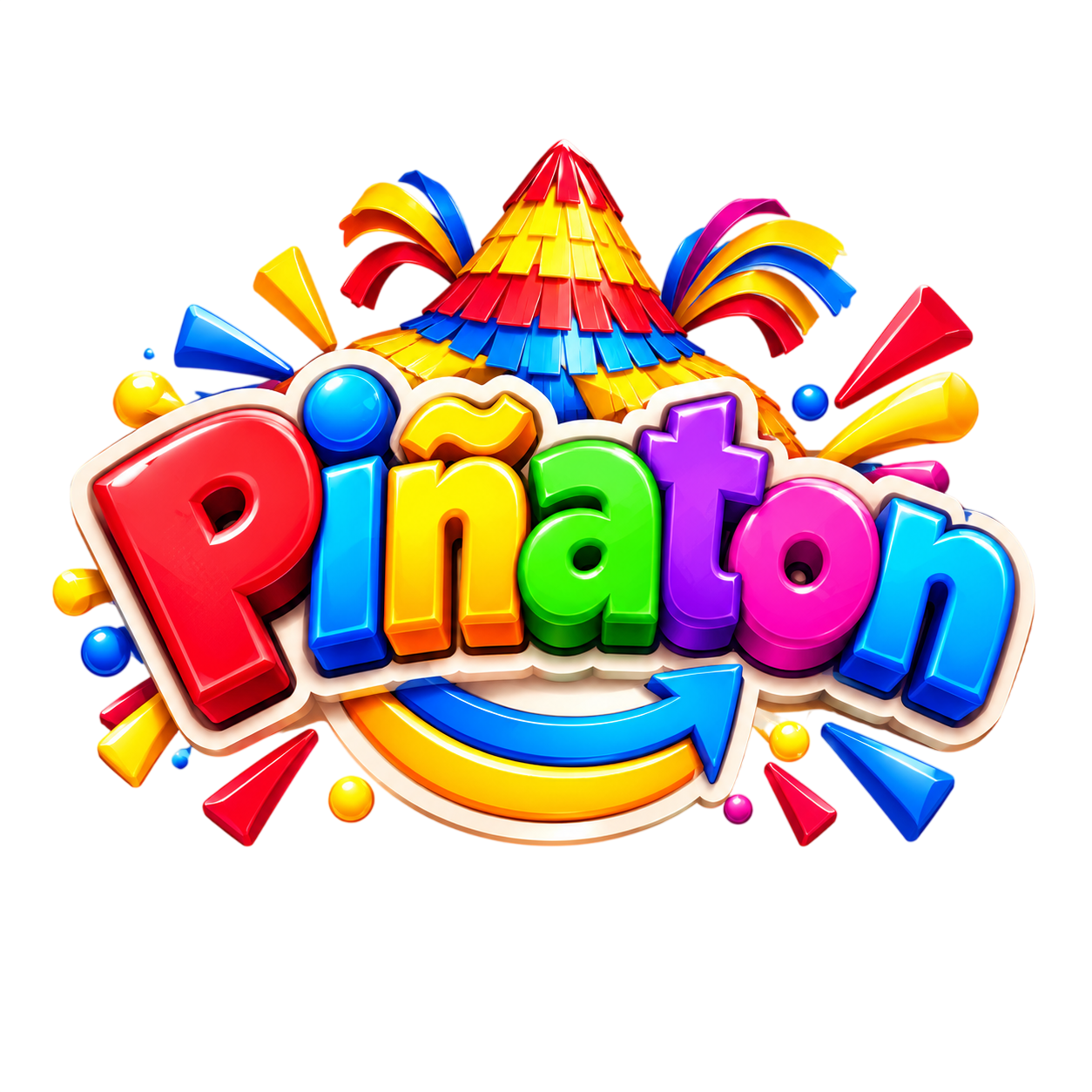 Piñaton, piñatas coloridas